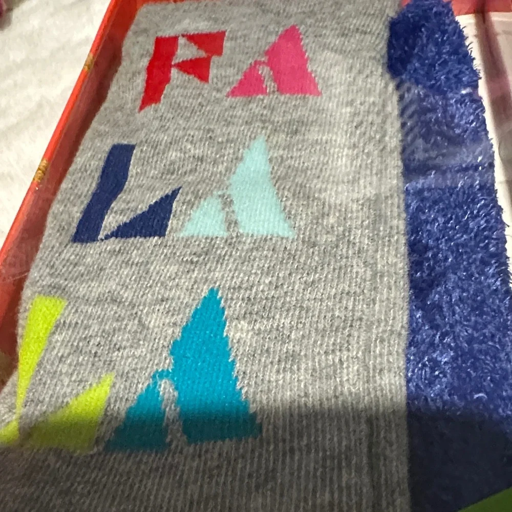 NWT ELF Festive Knee Socks & FA LA LA Sock Set
